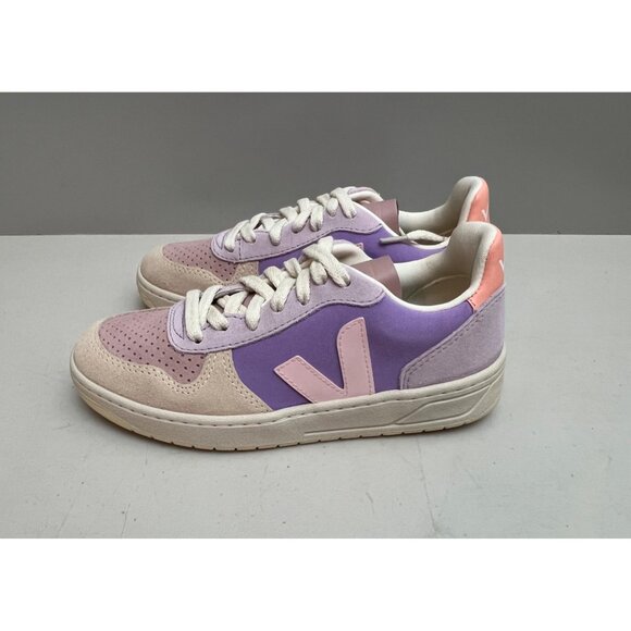 Free People Veja V-10 Sneakers Size 36 Lavender Trainers - Picture 1 of 8
